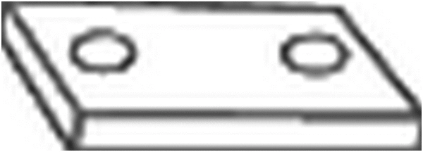 Gasket, exhaust pipe (256-262)