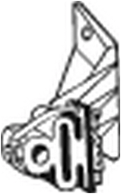 Rubber Strip, exhaust system (255-550)