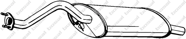 Rear Muffler (115-503)