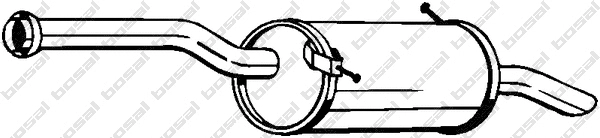 Rear Muffler (135-101)