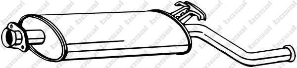 Rear Muffler (215-211)