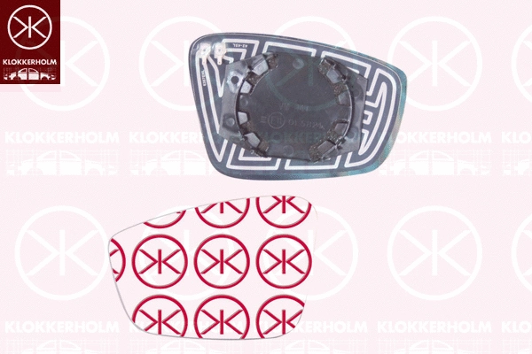 Mirror Glass, exterior mirror (95161064)