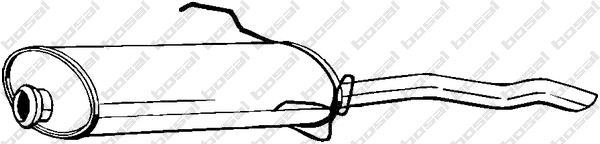 Rear Muffler (190-927)