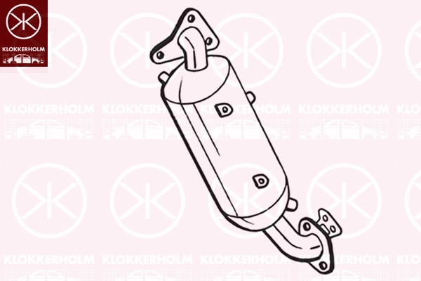 Soot/Particulate Filter, exhaust system (097-316)