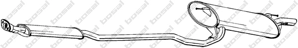 Rear Muffler (293-033)
