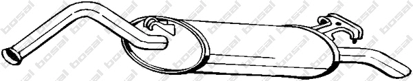 Rear Muffler (278-975)