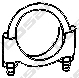 Clamping Piece, exhaust system (250-245)
