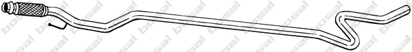 Exhaust Pipe (950-025)