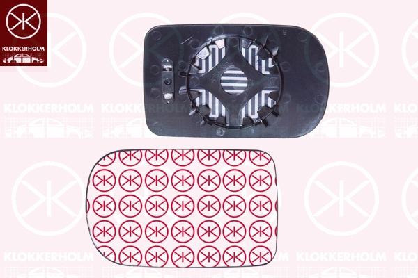 Mirror Glass, exterior mirror (00651065)