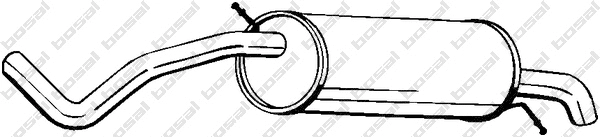 Rear Muffler (278-233)