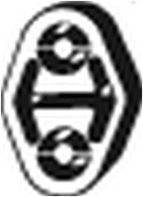 Rubber Strip, exhaust system (255-085)