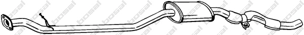 Centre Muffler (287-237)