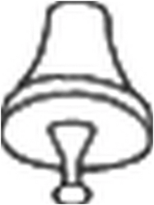 Rubber Strip, exhaust system (255-019)