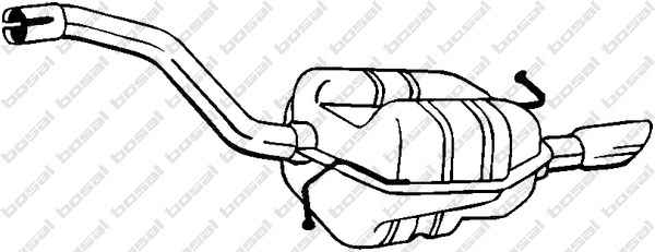 Rear Muffler (233-205)