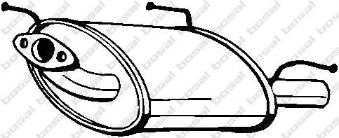 Rear Muffler (145-339)