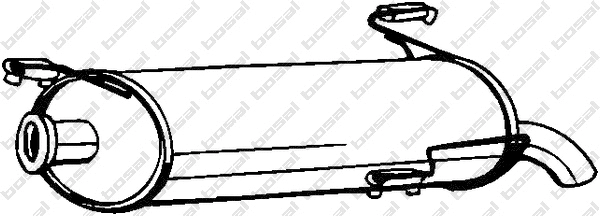 Rear Muffler (190-219)
