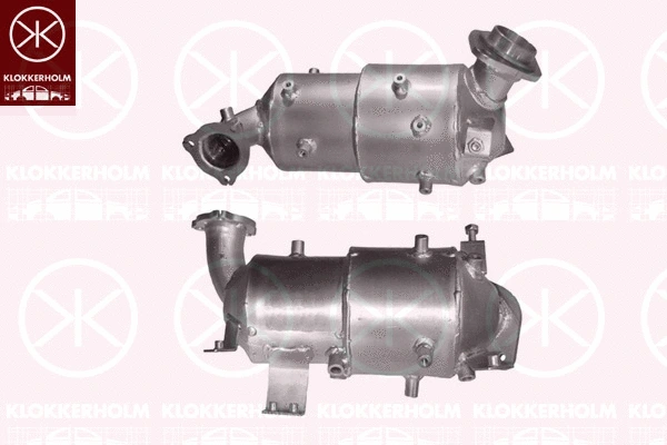 Soot/Particulate Filter, exhaust system (81798600)
