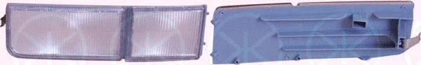 Eyelid, front fog light (95380494)