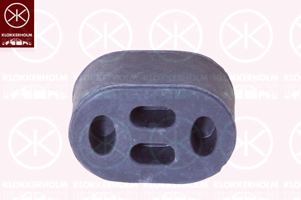 Rubber Strip, exhaust system (255-593)