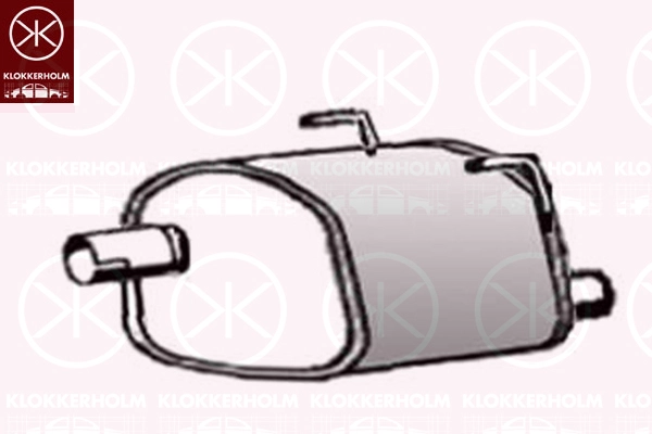 Rear Muffler (25068675)