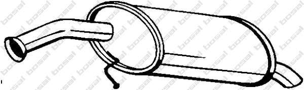Rear Muffler (169-217)
