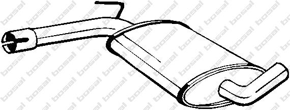 Centre Muffler (233-481)