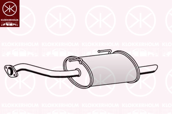 Rear Muffler (16108671)