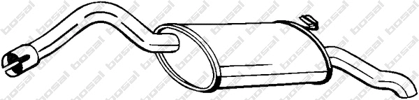 Rear Muffler (220-671)