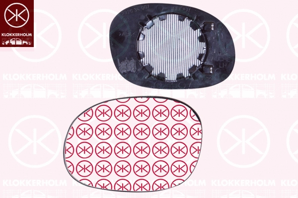 Mirror Glass, exterior mirror (05191063)