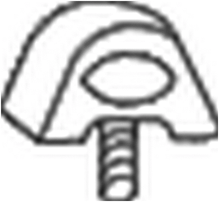 Rubber Strip, exhaust system (255-315)