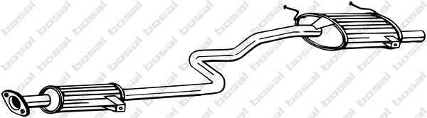 Rear Muffler (288-091)