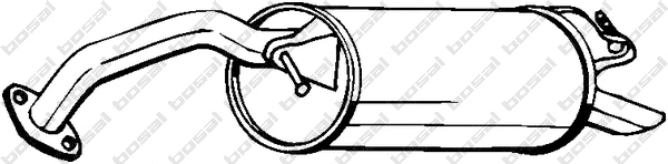 Rear Muffler (228-041)