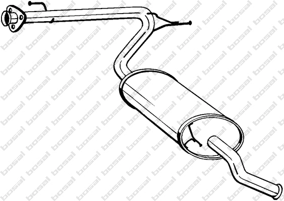 Rear Muffler (281-093)