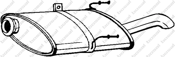 Rear Muffler (190-295)