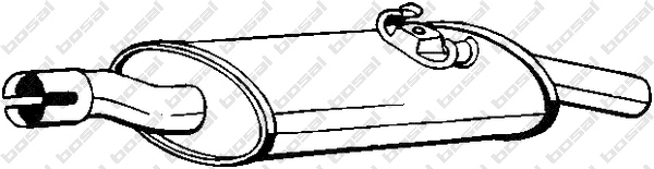 Rear Muffler (233-279)