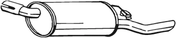Rear Muffler (185-327)