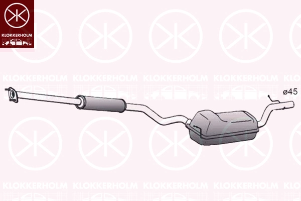 Centre Muffler (34778649)