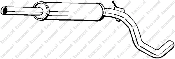 Centre Muffler (233-603)