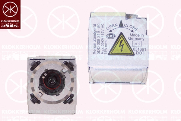 Ignitor, gas discharge lamp (00310070A1)