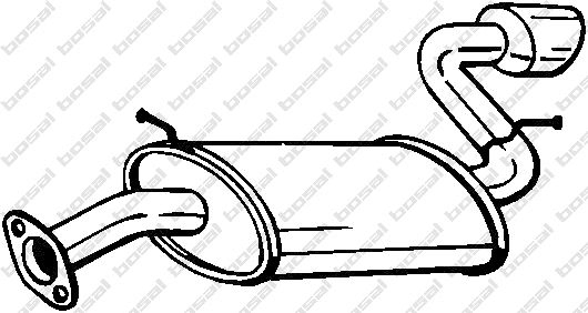 Rear Muffler (128-005)