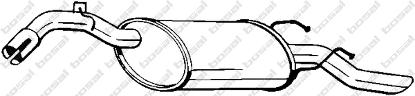 Rear Muffler (141-213)