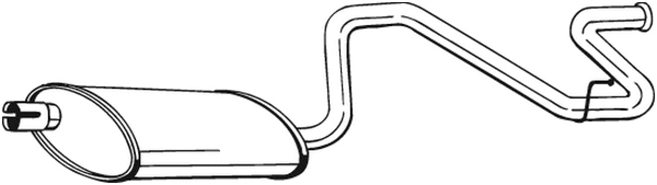 Rear Muffler (281-867)