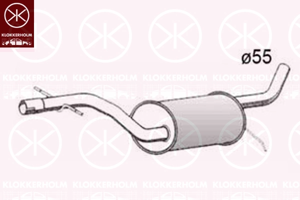 Centre Muffler (95318650)