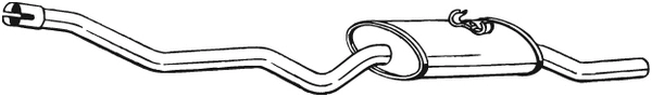 Rear Muffler (282-727)