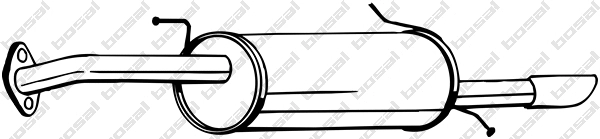 Rear Muffler (169-005)