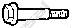 Bolt, exhaust system (258-904)