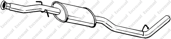 Centre Muffler (279-701)