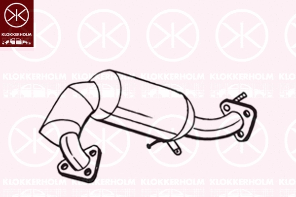 Soot/Particulate Filter, exhaust system (095-325)