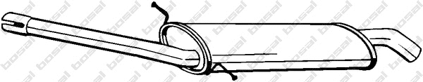 Centre Muffler (279-165)