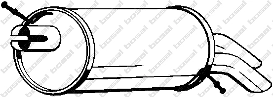 Rear Muffler (154-317)